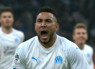 La célébration de Payet face à l'OL