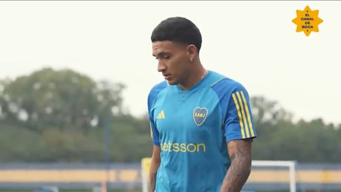 Ezequiel Fernandez, milieu de Boca Juniors courtisé par l'OM