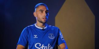 Neal Maupay à Everton