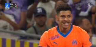 Luis Henrique buteur lors de Toulouse-OM (DAZN)