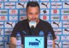 De Zerbi en conférence de presse avant OL-OM