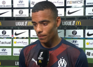 Greenwood en interview après Toulouse-OM (DAZN)