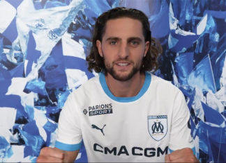 Rabiot a signé deux ans à l'OM (capture écran OM)