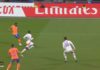 Le but d'Ulisses Garcia lors de OL-OM (capture écran DAZN)