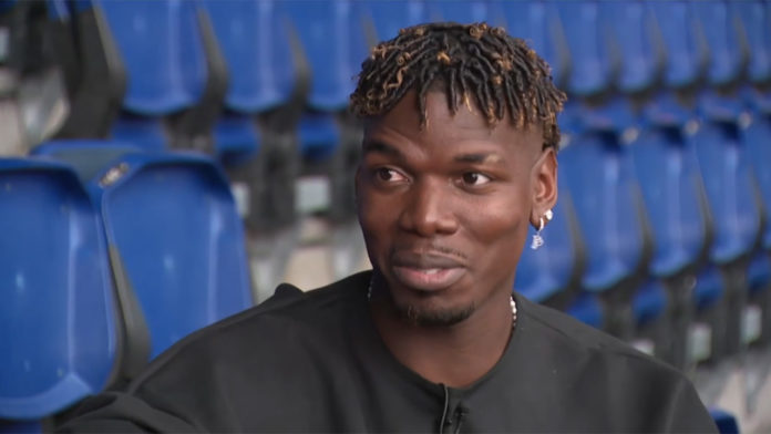 Paul Pogba en interview pour L'Equipe