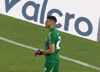 Rulli lors de Venezuela-Argentine