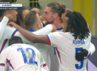 Rabiot buteur lors de Italie-France (1-3)