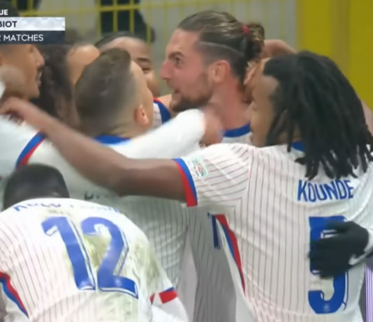 Rabiot buteur lors de Italie-France (1-3)