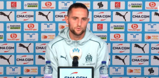 Rabiot en conférence de presse avec l'OM