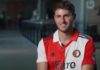 Santiago Gimenez, attaquant mexicain du Feyenoord Rotterdam