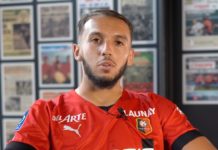 Amine Gouiri, attaquant de Rennes