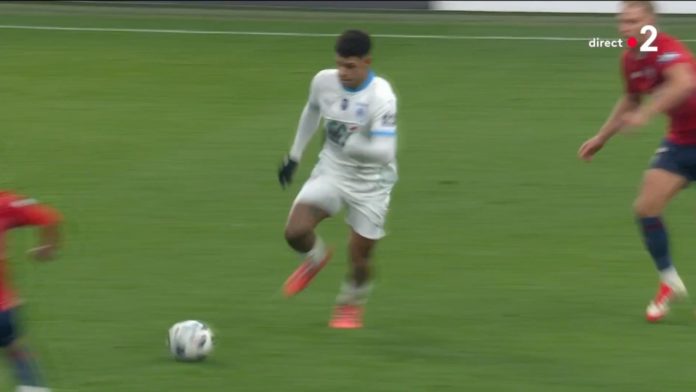 Luis Henrique buteur en fin de match lors de OM-Lille