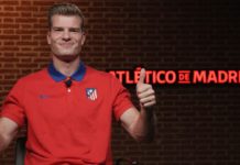 Alexander Sorloth, l'attaquant de l'Atlético Madrid