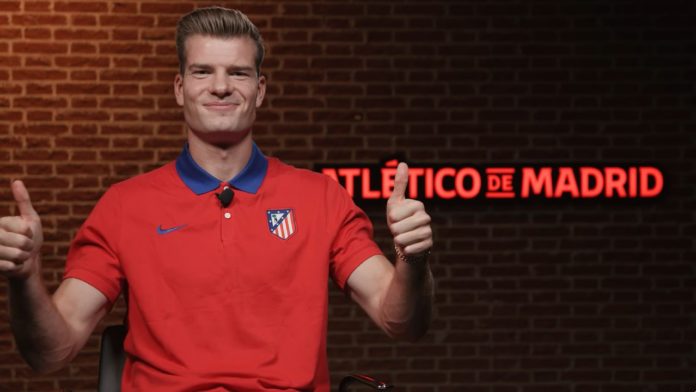 Alexander Sorloth, l'attaquant de l'Atlético Madrid