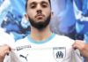 Amine Gouiri pose sous les couleurs de l'OM