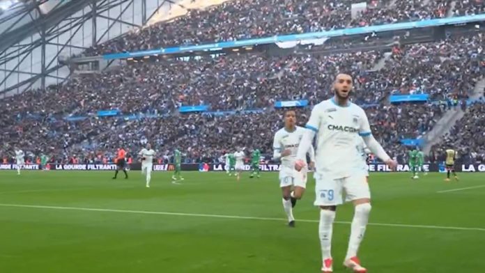 Amine Gouiri buteur lors de OM-ASSE