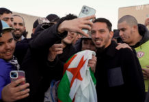 Bennacer lors de son arrivée à Marseille